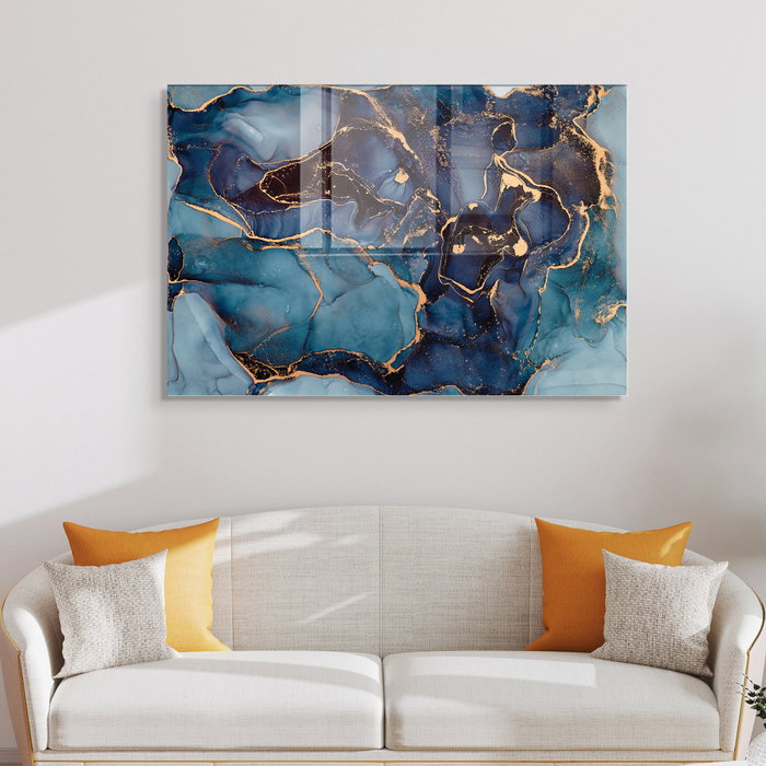 Wallity Cuadro Decorativo de Vidrio Templado Multicolor 50 x 70 cm
